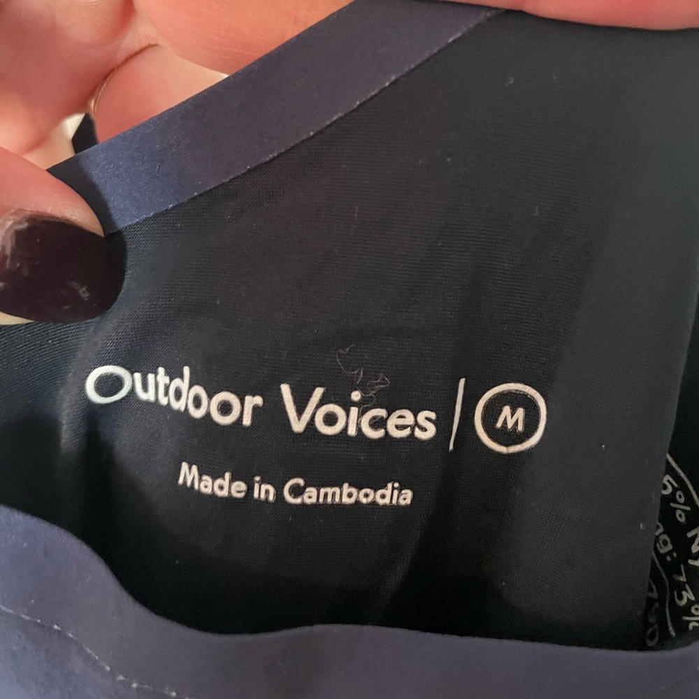 Outdoor Voices Exercise Dress, size Medium, UC